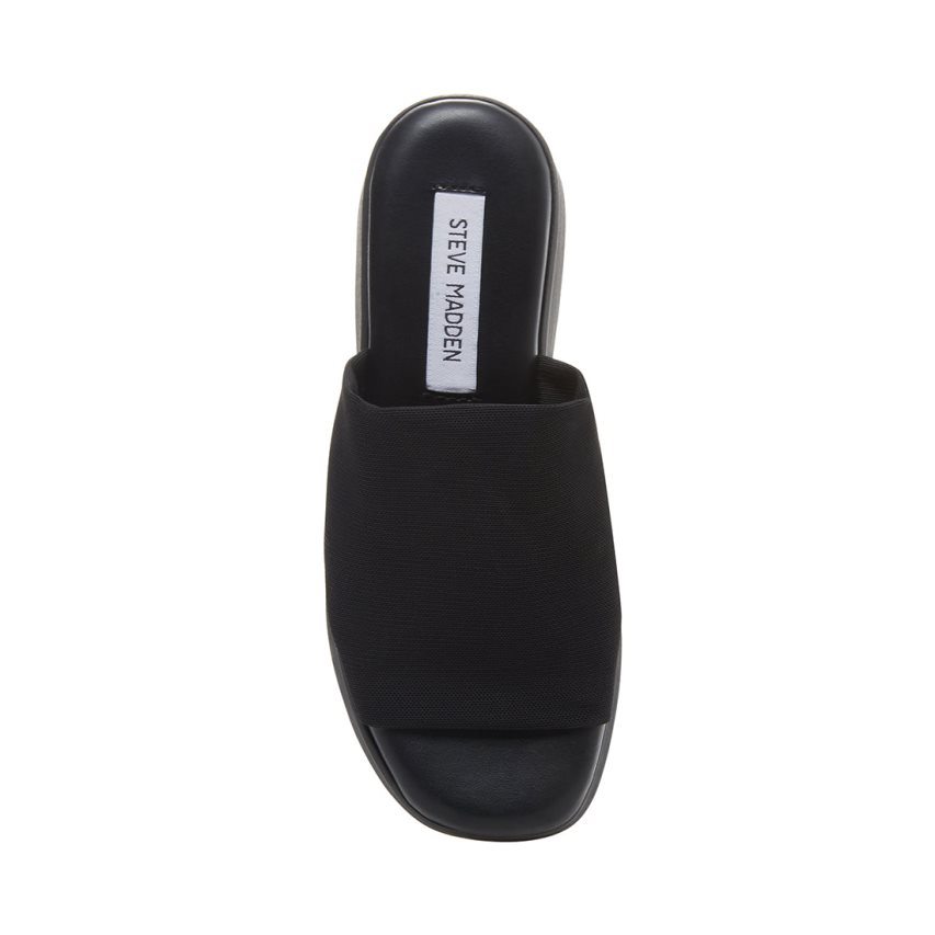 Sandalias de Plataforma Steve Madden Slinky30 Mujer Negras | ES CUSE86